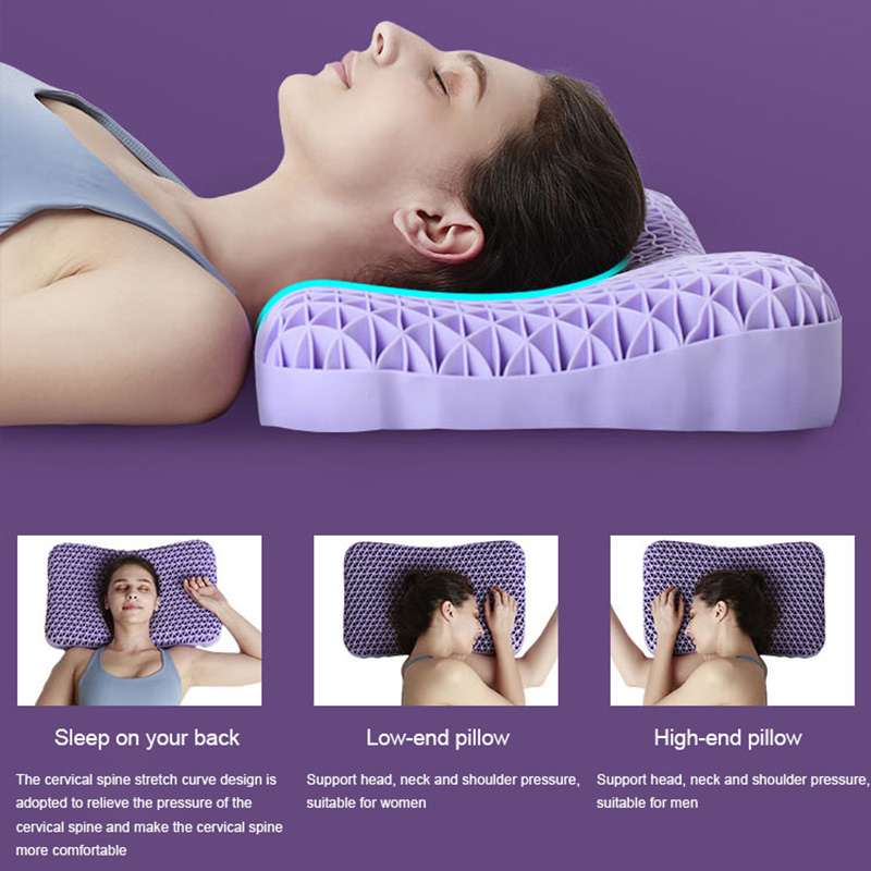 WEADDU T-P003 Relief Pressure less soft sleeping pillow (Universal Version)